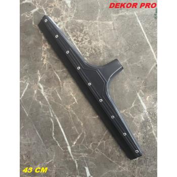 DEKOR PRO PLASTİK ÇEKÇEK SU ÇEKPAS ÇEKPAS SİYAH KAUÇUKLU 43CM