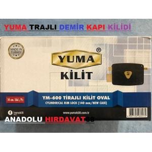 YUMA TRAJLI DEMİR DOĞRAMA KAPI KİLİDİ YM-600 TRAJLI KİLİT