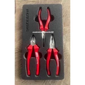 İZELTAŞ PRO 170MM PENSE SETİ CARBON ÇELİK YANKESKİ KARGABURUN RED OPAK SERİ ORJ